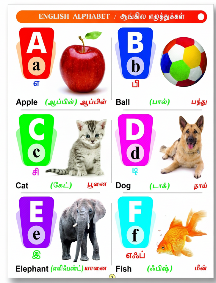 all in one (english–tamil)