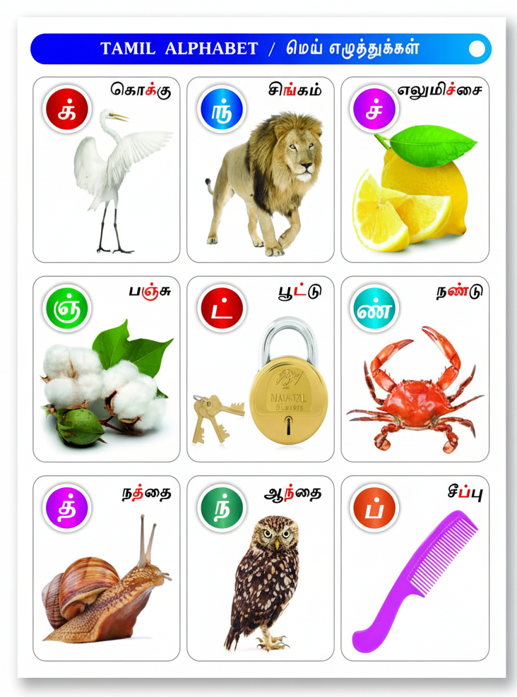 all in one (english–tamil)